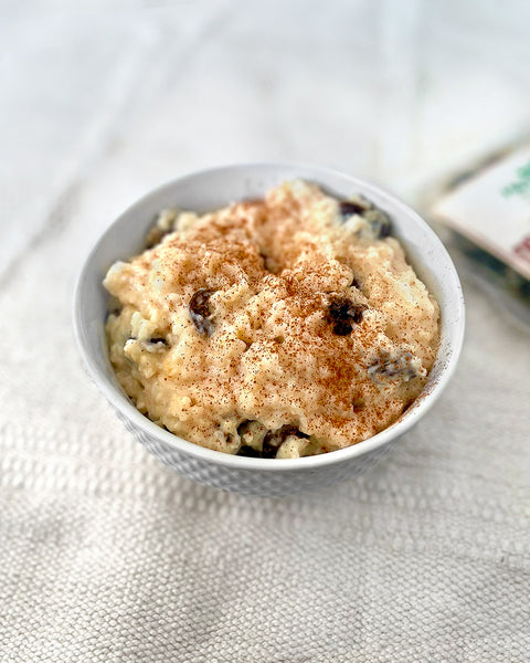 Coconut Rice Pudding with Dried Goldenberries