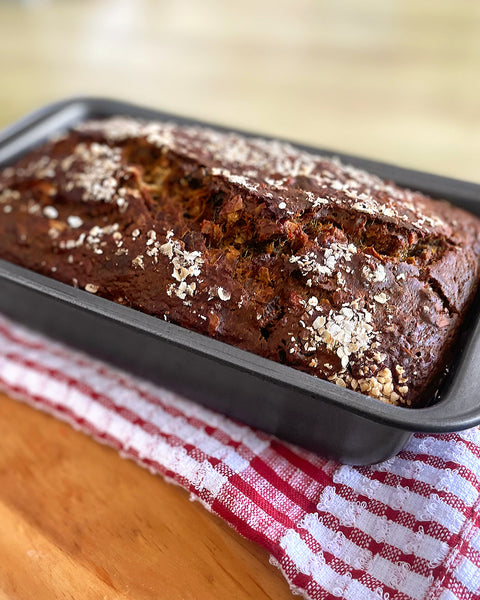 Date & Walnut Bread with Quinoa Flakes