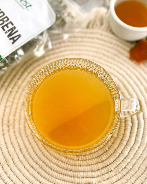 Ginger Tangerine Lemon Verbena Infusion