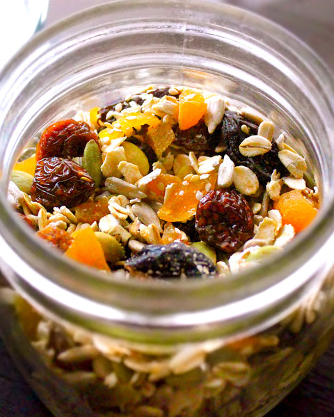 Healthy Muesli with Dried Mango and Goldenberries