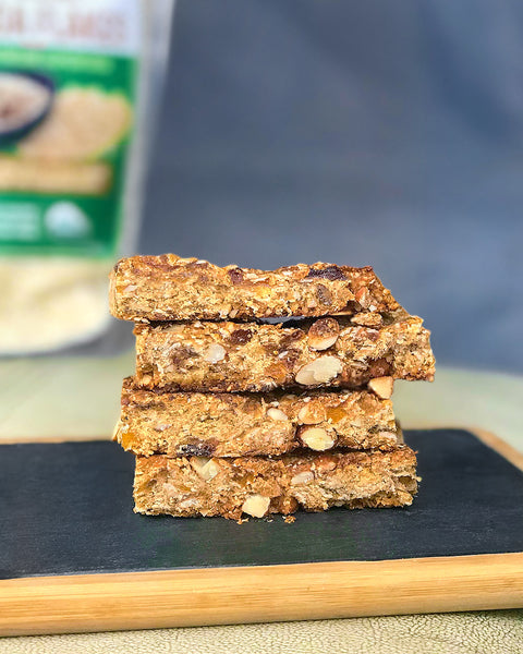 Healthy Quinoa Flake Granola Bars