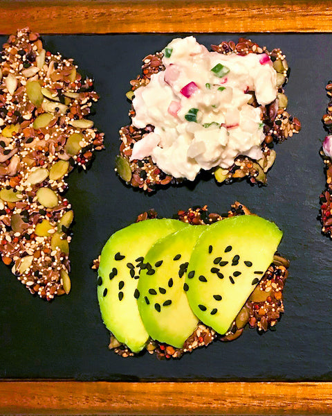 Homemade Seed Crackers with Maca