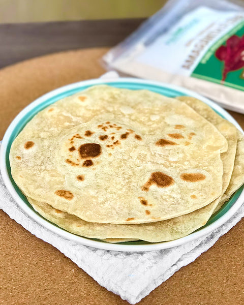Homemade Tortillas with Amaranth Flour