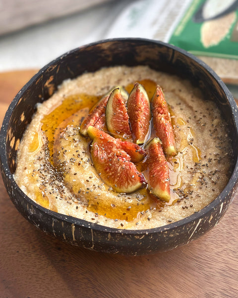 Honey & Fig Amaranth Flake Porridge