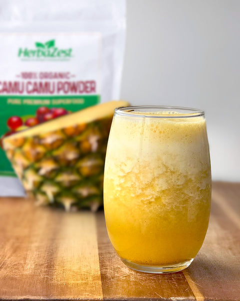 Immunity-Boosting Camu Camu Pineapple Smoothie