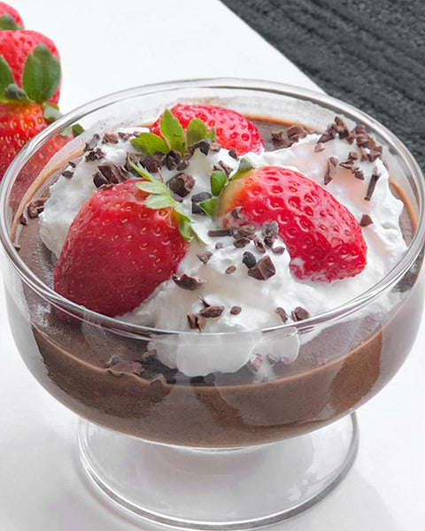 Kaniwa Pudding with Strawberries and Cream