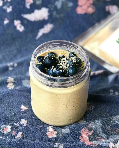Lucuma Blended Overnight Oats