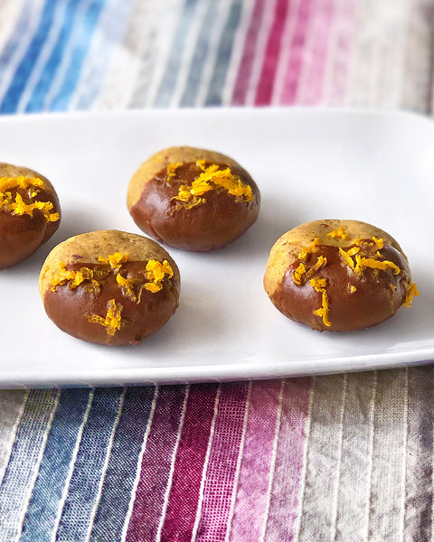 Lupin Flour Orange Cookies