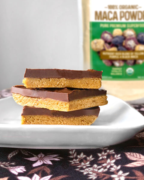 Maca Peanut Butter Bars