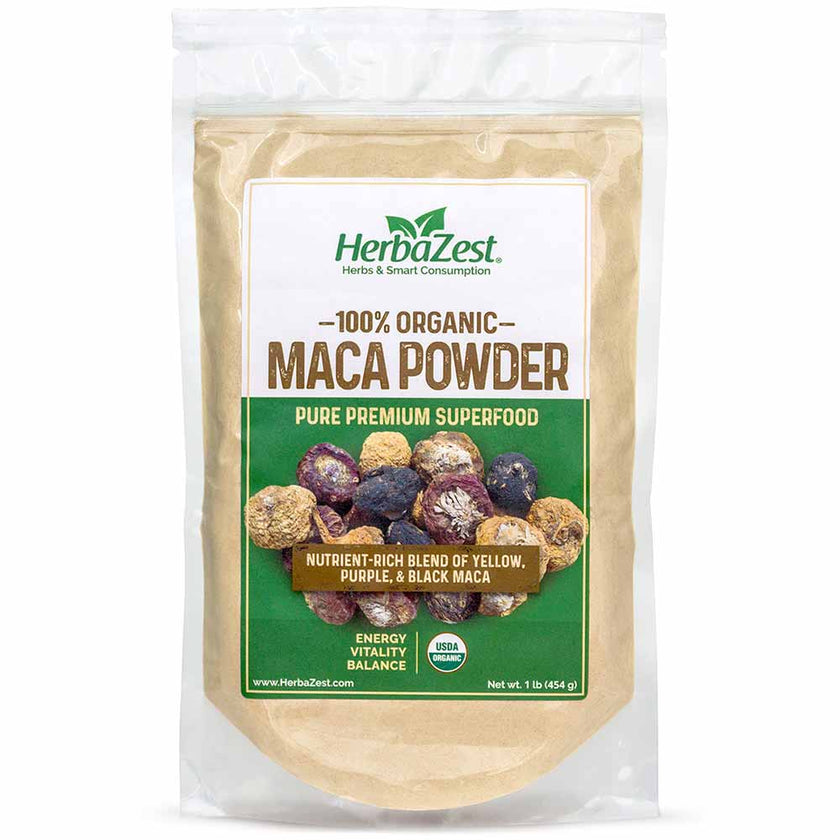 Maca Powder - Organic & Nutritious - HerbaZest