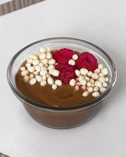 Maca Silken Tofu Chocolate Mousse