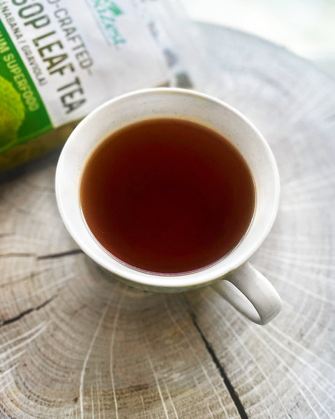 Orange Peel Soursop Leaf Infusion