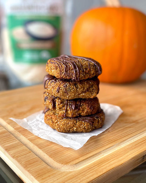 Pumpkin Amaranth Flake Cookies
