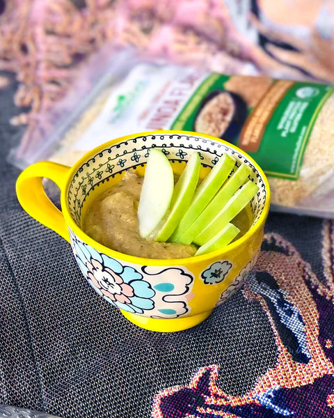 Quinoa Flake Apple Porridge