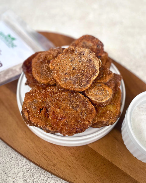 Quinoa Flour Cinnamon Apple Fritters