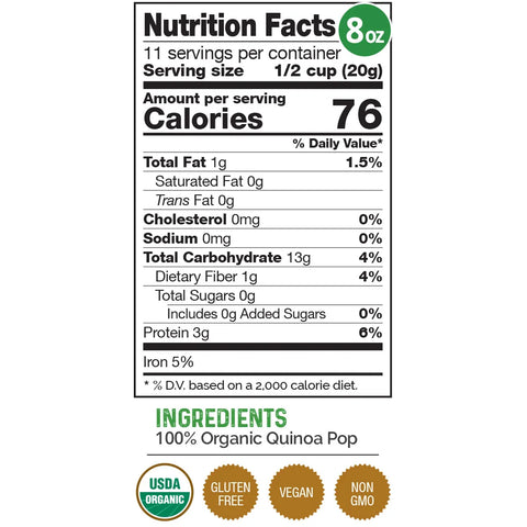 Quinoa Pop