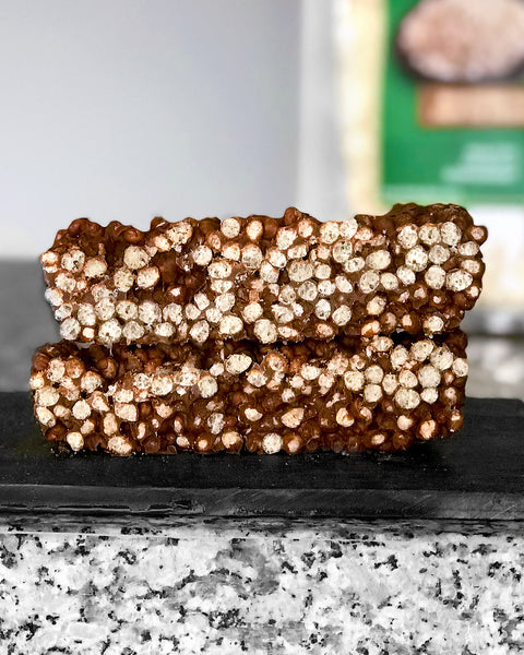 Quinoa Pop Dark Chocolate Bars