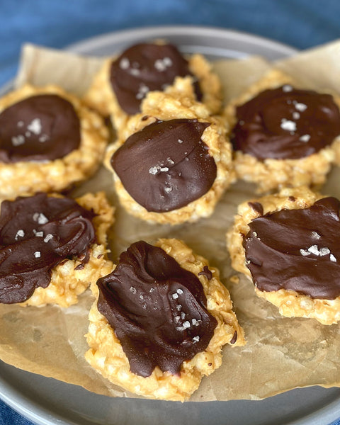 Quinoa Pop Peanut Butter Bites