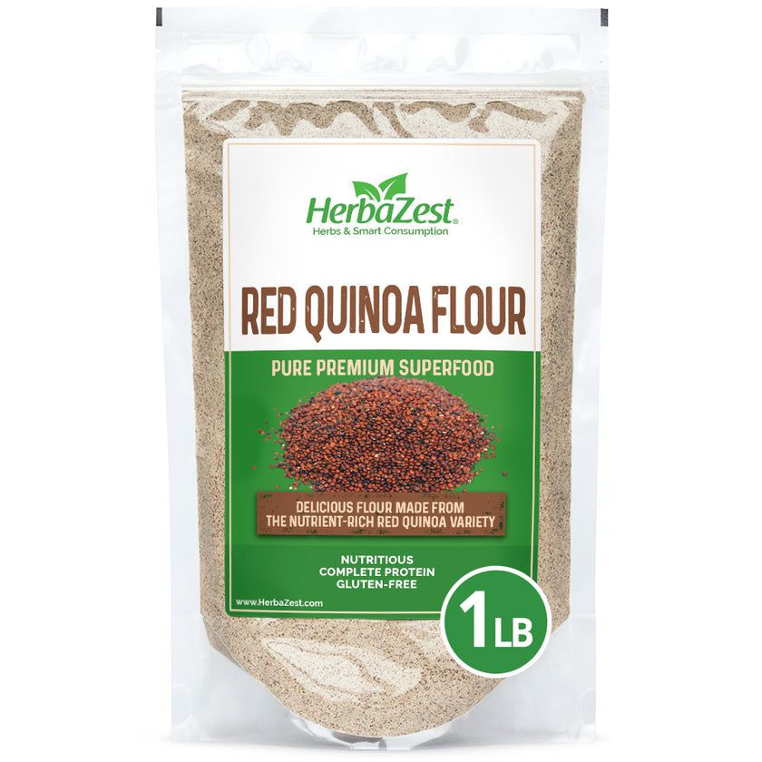 Red Quinoa Flour Organic & GlutenFree HerbaZest