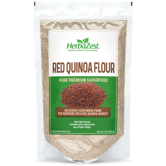 Red Quinoa Flour Organic And Gluten Free Herbazest