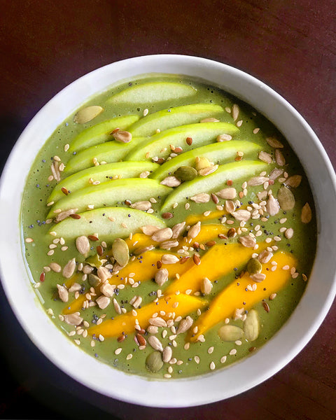 Sacha Inchi Matcha Smoothie Bowl