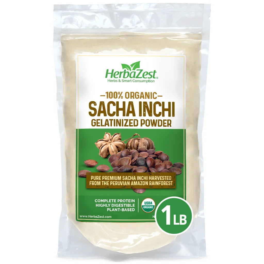 Sacha Inchi Powder - Organic & Protein-Rich - HerbaZest