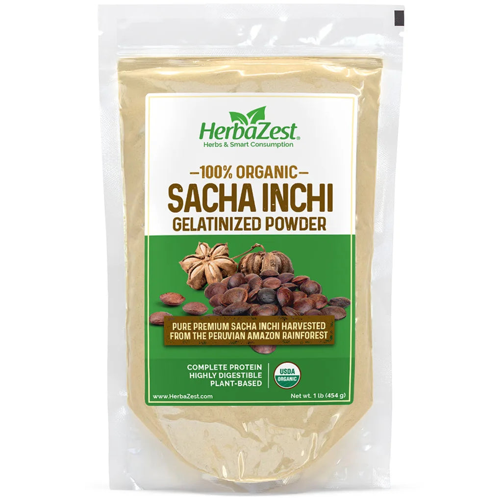 Sacha Inchi Powder - Organic & Protein-Rich - HerbaZest