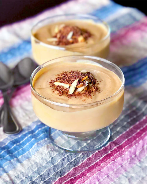 Silken Tofu Carob Pudding