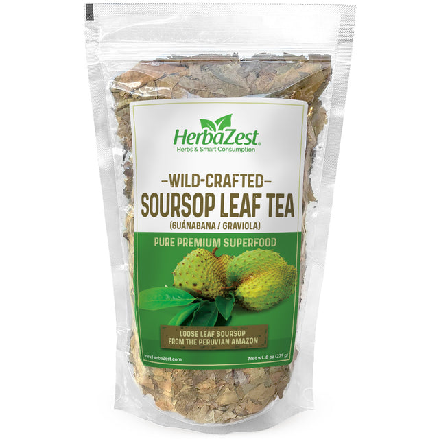 Soursop Leaf Tea 100 Pure Superfood HerbaZest