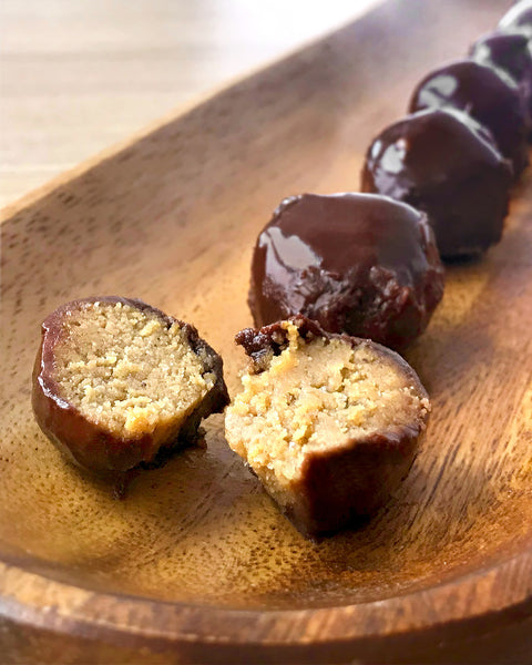 Spiced Sacha Inchi Peanut Butter Balls