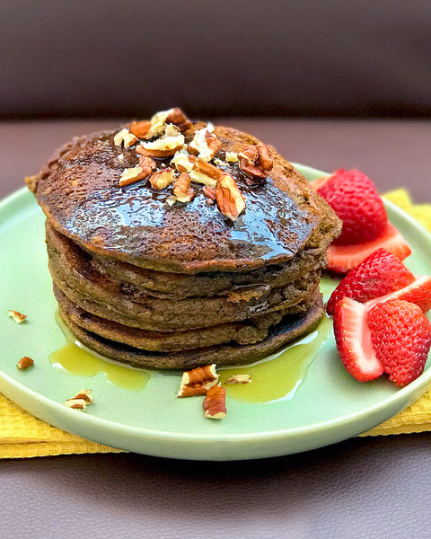 Sweet Potato Pancakes with Kaniwa Flour