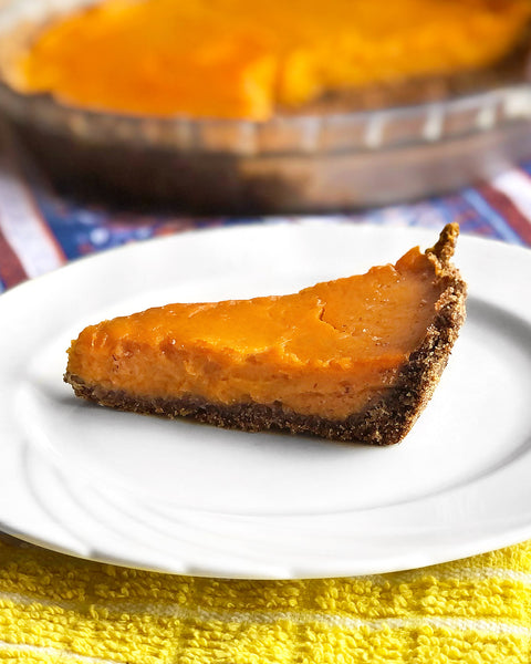 Sweet Potato Pie with Quinoa Flour