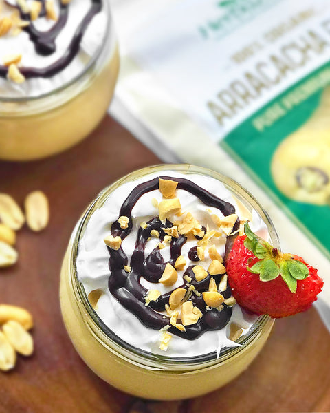 Vegan Arracacha Peanut Butter Custard