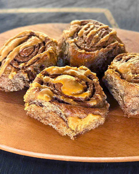 Wholesome Kaniwa Cinnamon Rolls