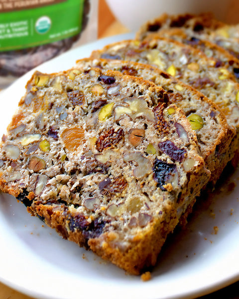 Wholesome Nutty Bread with Dried Goldenberries